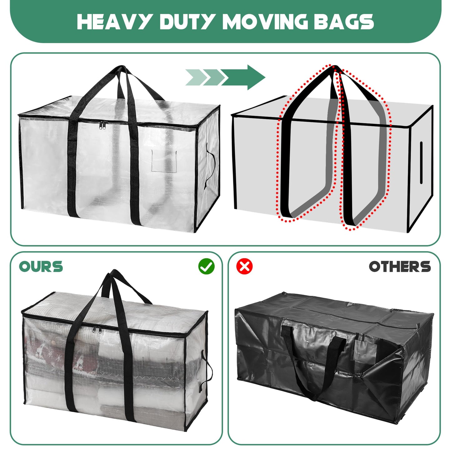 Slumblr® Large Transparent Storage Bag