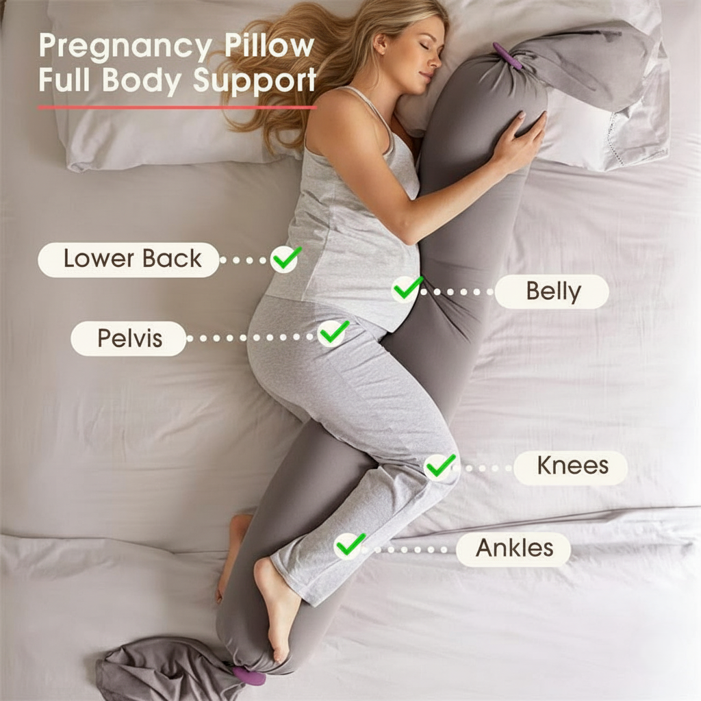 Slumblr® Adjustable Pregnancy Pillow Full Body Support