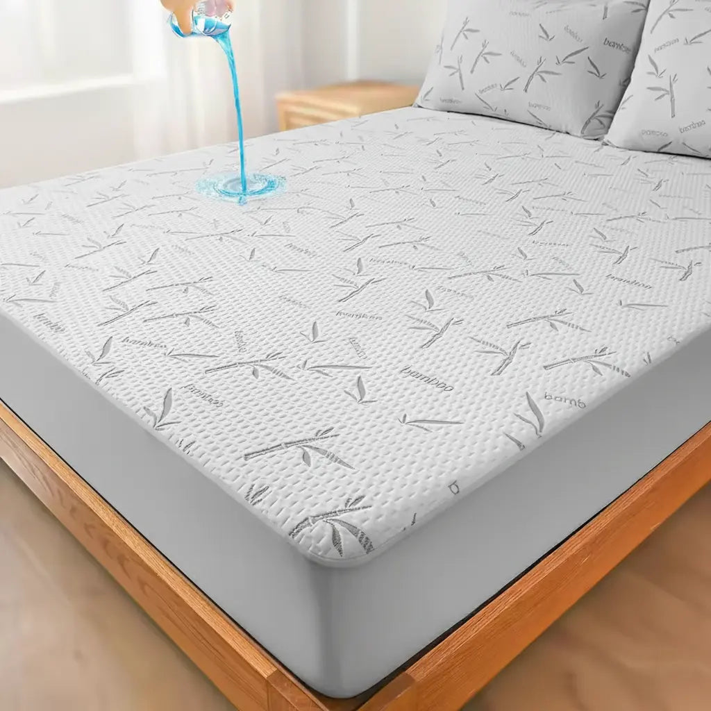 Slumblr® Cooling Bamboo Fiber Fitted Sheet