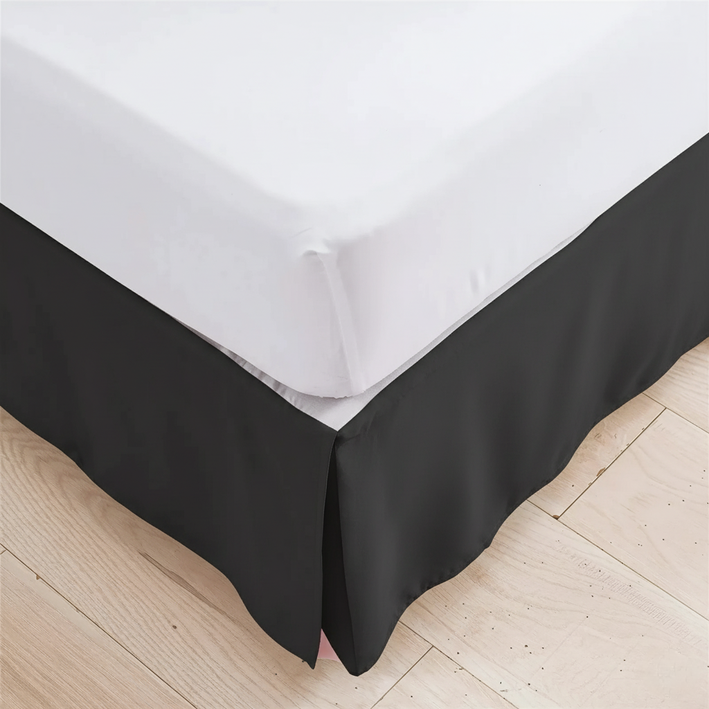 Slumblr® Solid Queen Bed Skirt Dust Ruffle
