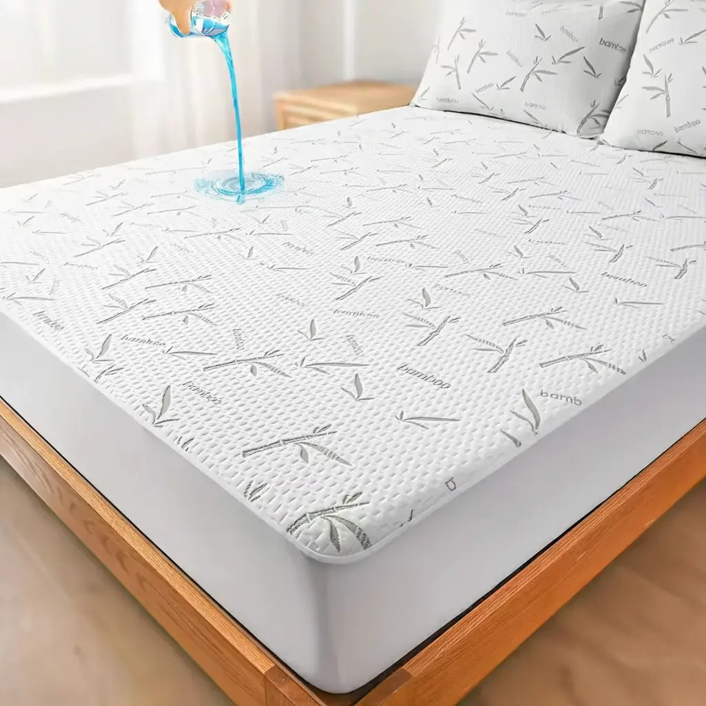 Slumblr® Cooling Bamboo Fiber Fitted Sheet