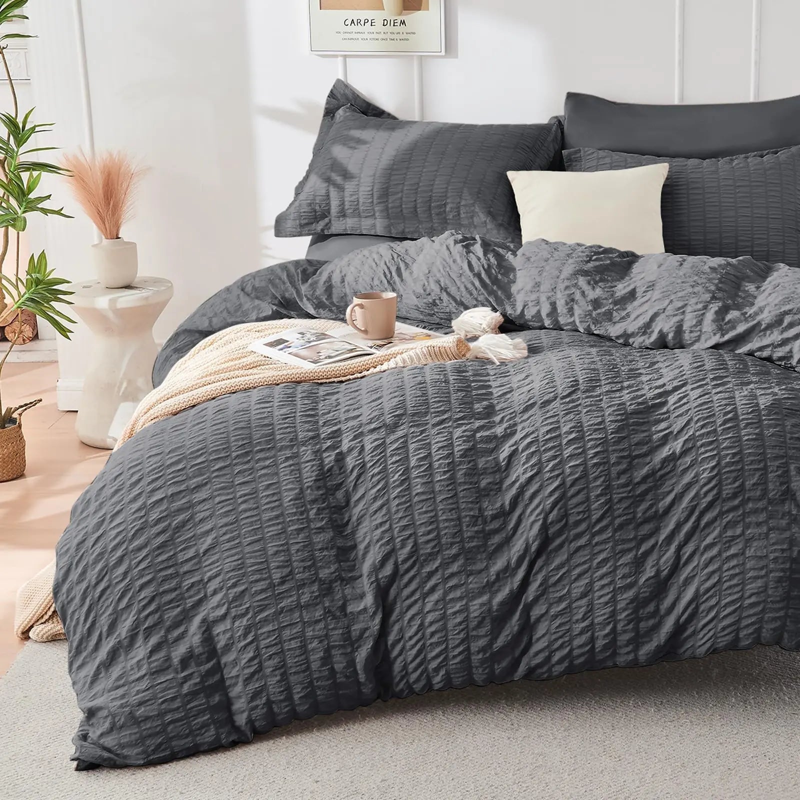 Slumblr® Microfiber Cooling Duvet Cover Set