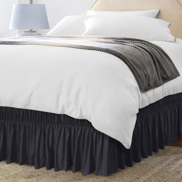 Slumblr® Elastic Wrap Around Bed Skirt
