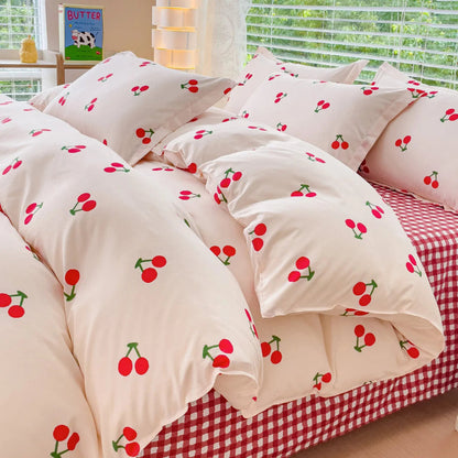 Slumblr® Pink Floral Duvet Cover