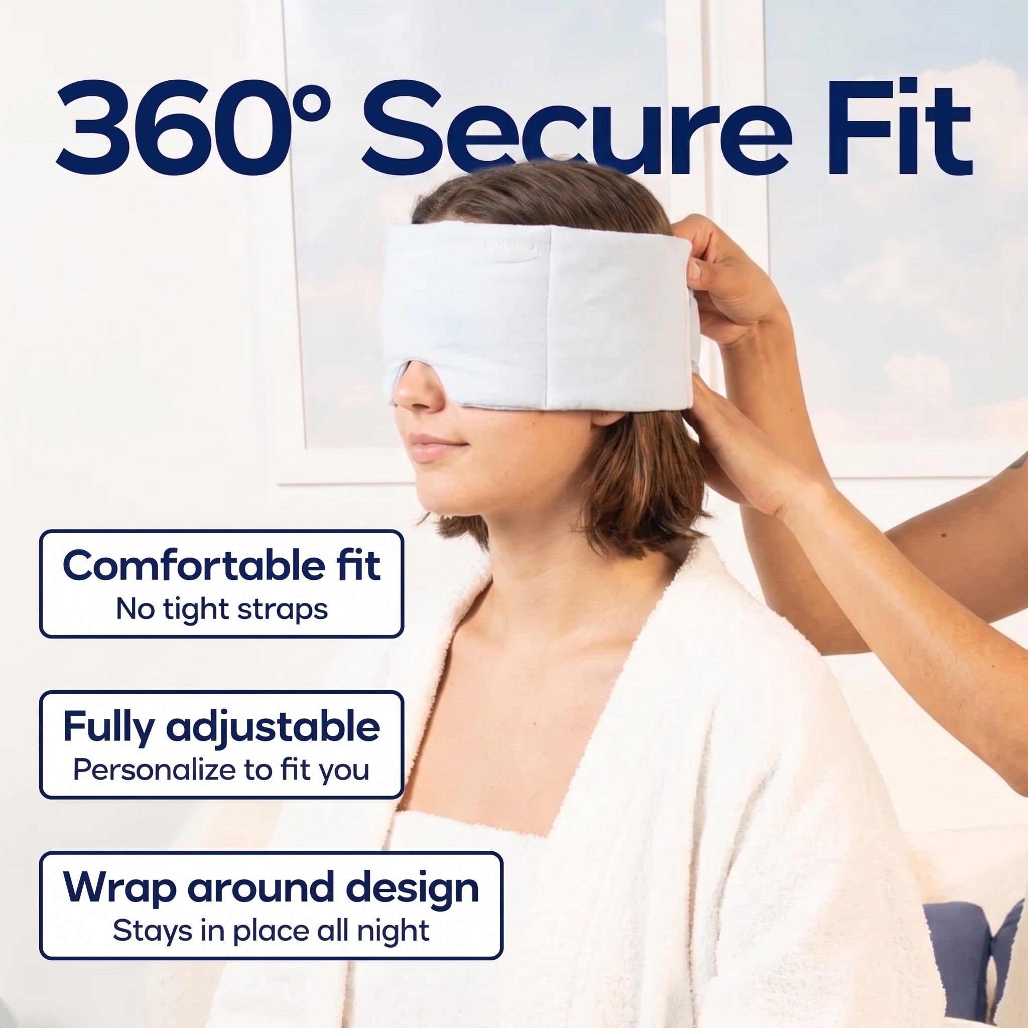 Slumblr® Light Blocking Weighted Sleep Mask