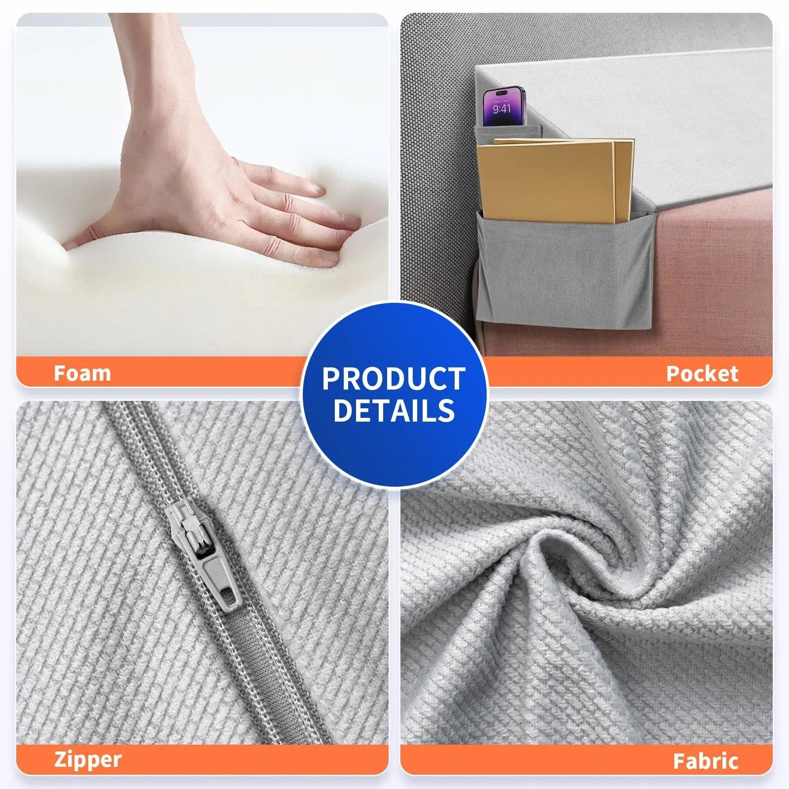 Slumblr® Bed Wedge Pillow Slumblr
