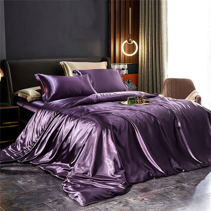 Slumblr® Luxury Mulberry Silk Bedding Set (4pcs) Slumblr