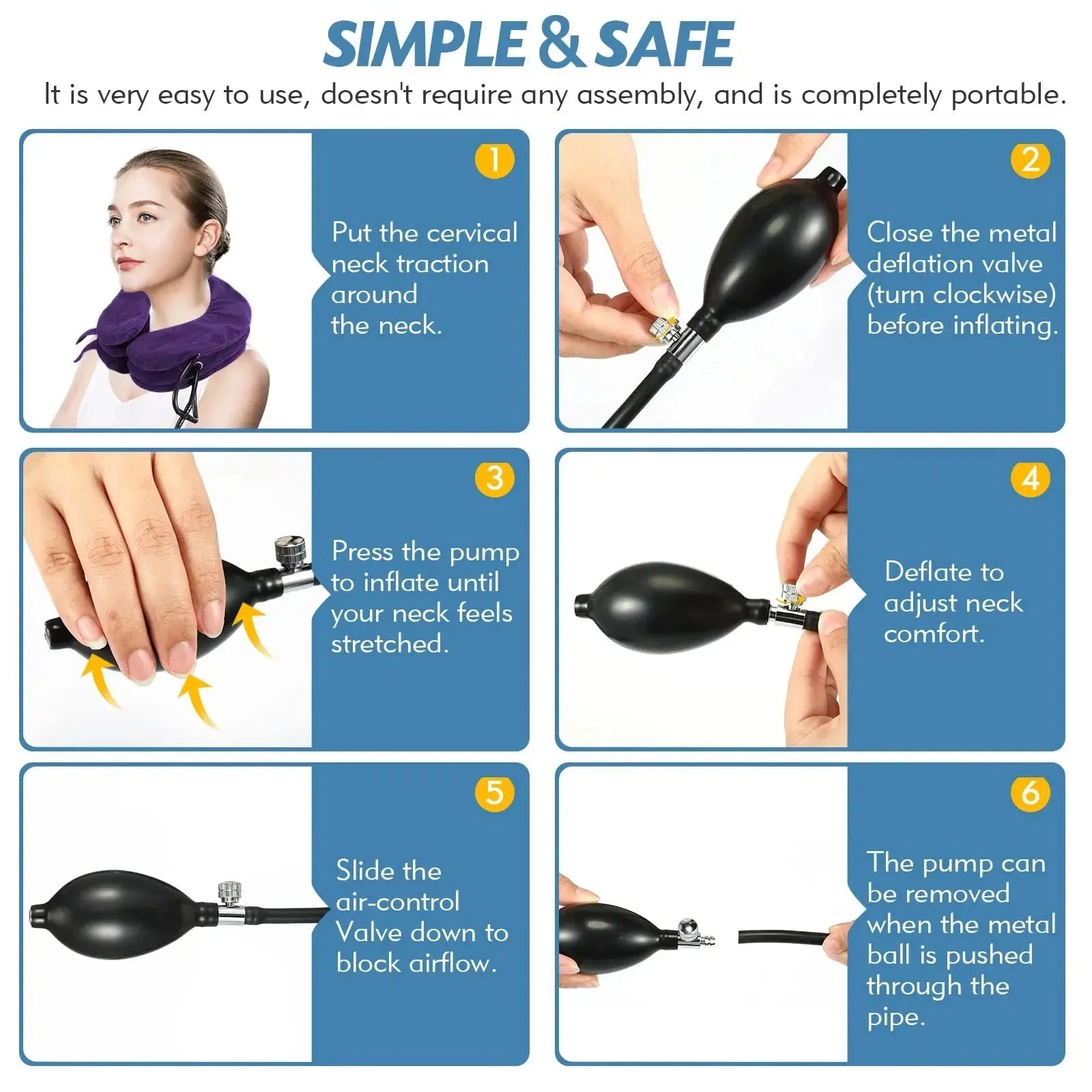 Slumblr® Traction Stretcher Device Inflatable Slumblr