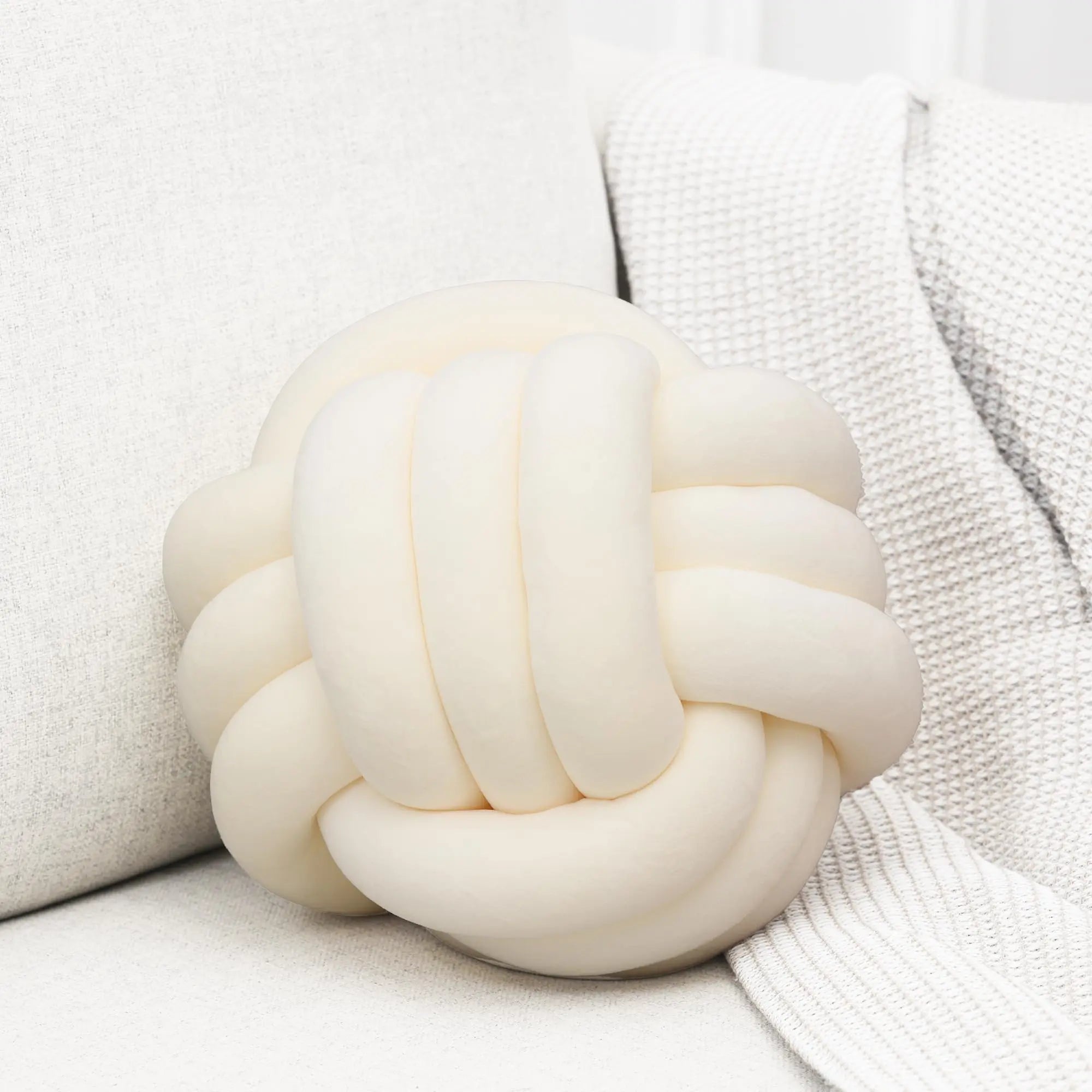 Slumblr® Nordic Woven Knot Ball Pillow Slumblr