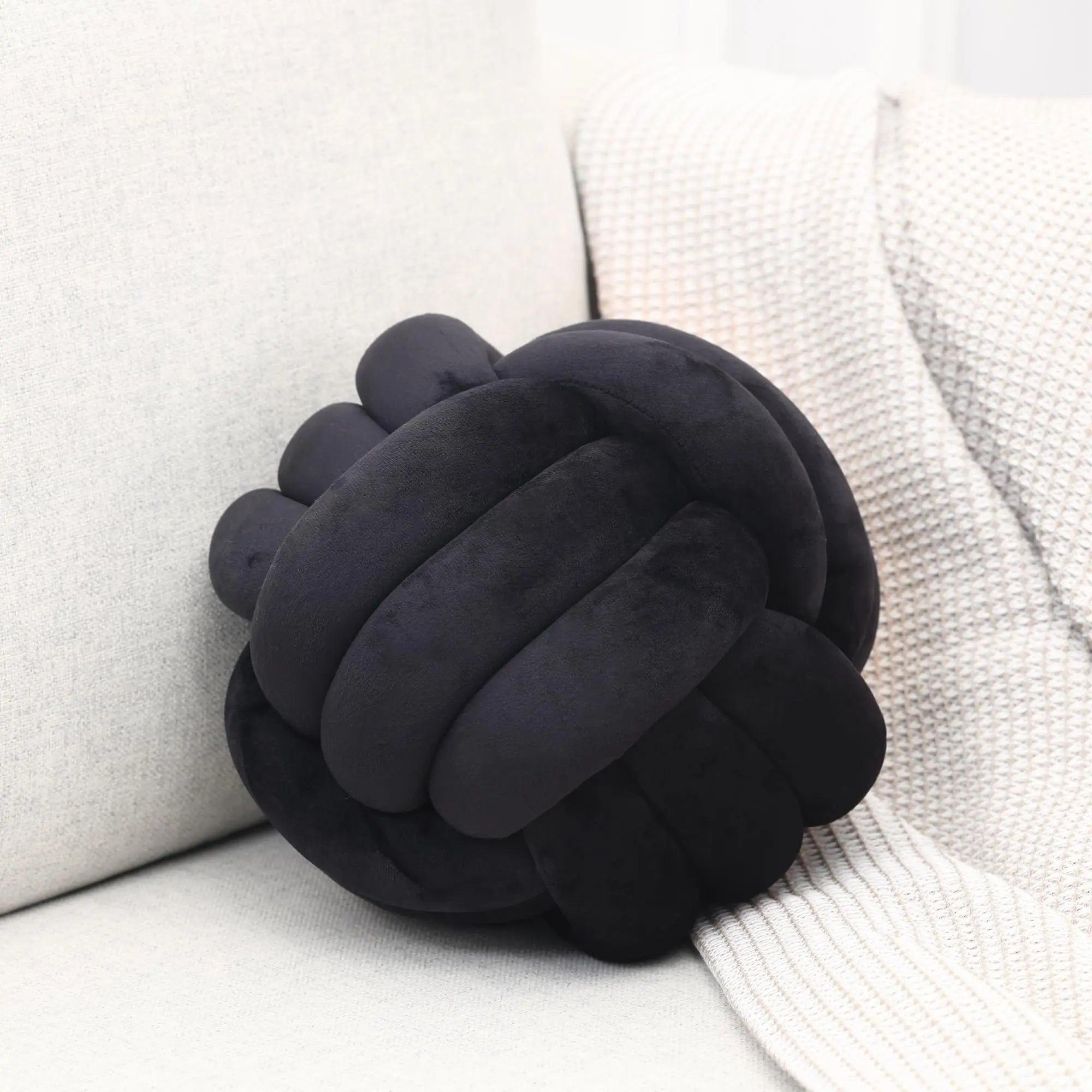 Slumblr® Nordic Woven Knot Ball Pillow Slumblr