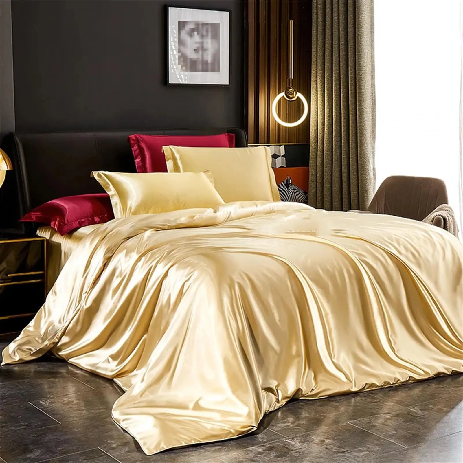 Slumblr® Luxury Mulberry Silk Bedding Set (4pcs) Slumblr