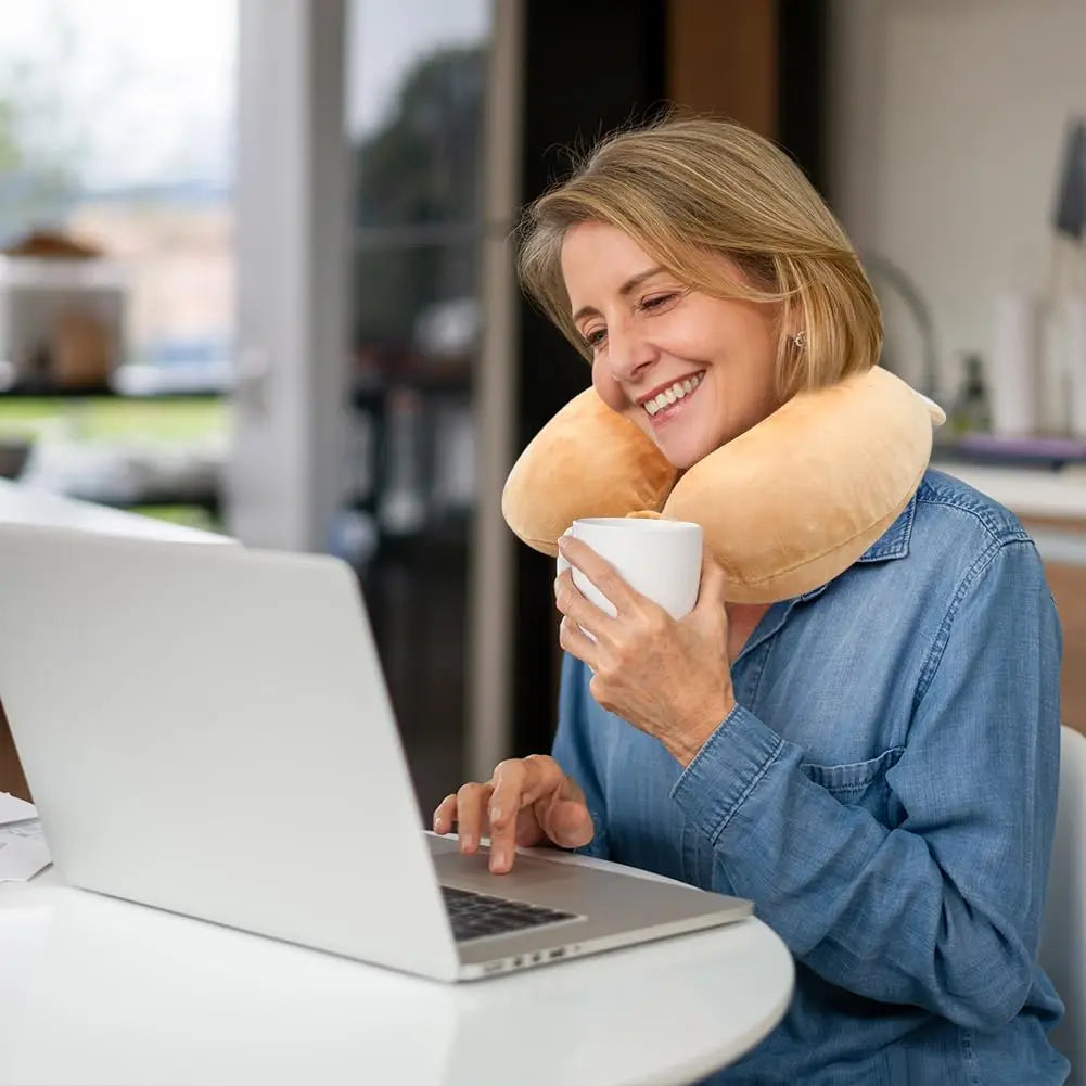 Slumblr® Cartoon U Shaped Travel Pillow Slumblr