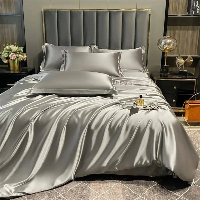 Slumblr® Luxury Mulberry Silk Bedding Set (4pcs) Slumblr