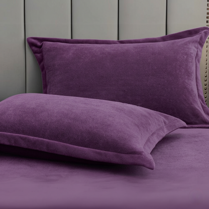 Slumblr® Coral Fleece Winter Pillowcase (2pcs)