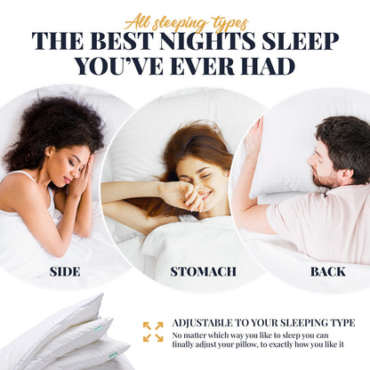 Slumblr® Luxury Adjustable Layer Cooling Pillow