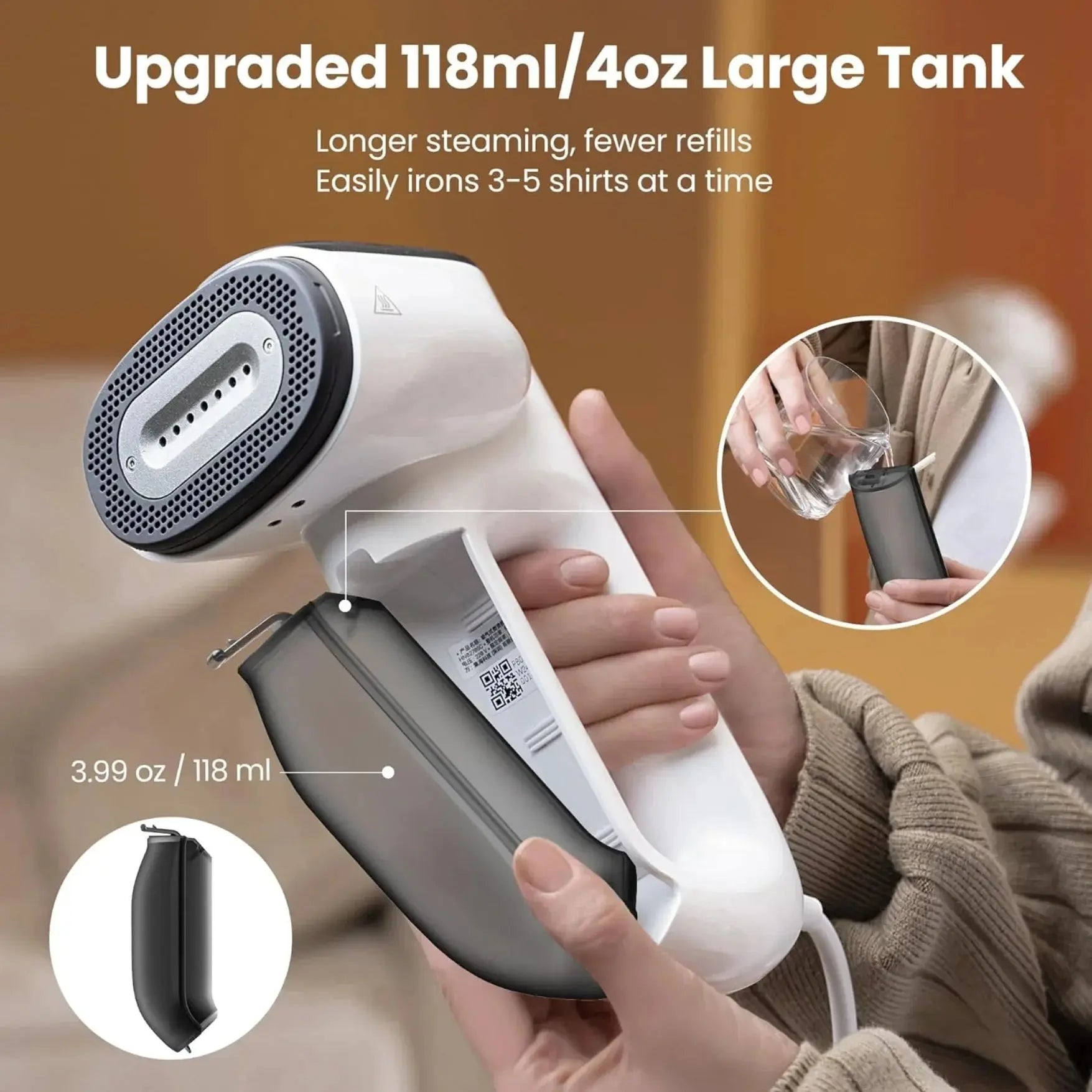 Slumblr® Magic 1 Vacuum Steamer for Clothes Slumblr